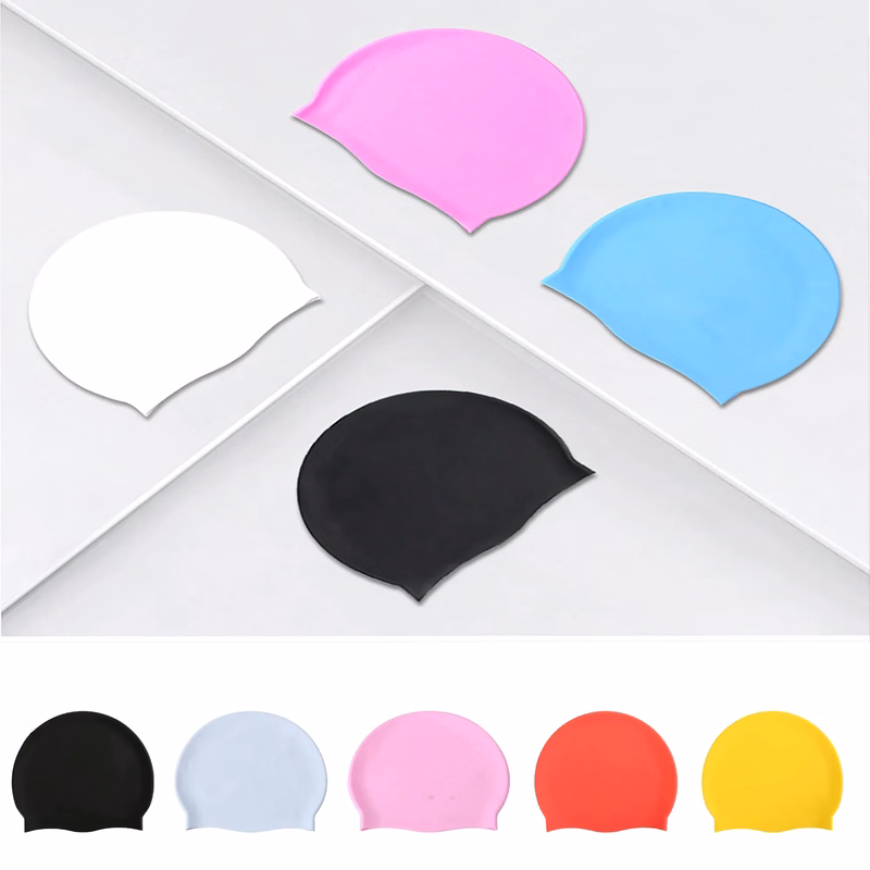 One-Tone Anti-Slip Silicone Swim Cap