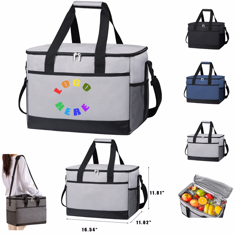Folding Camping Basketball Travel Cooler Bag