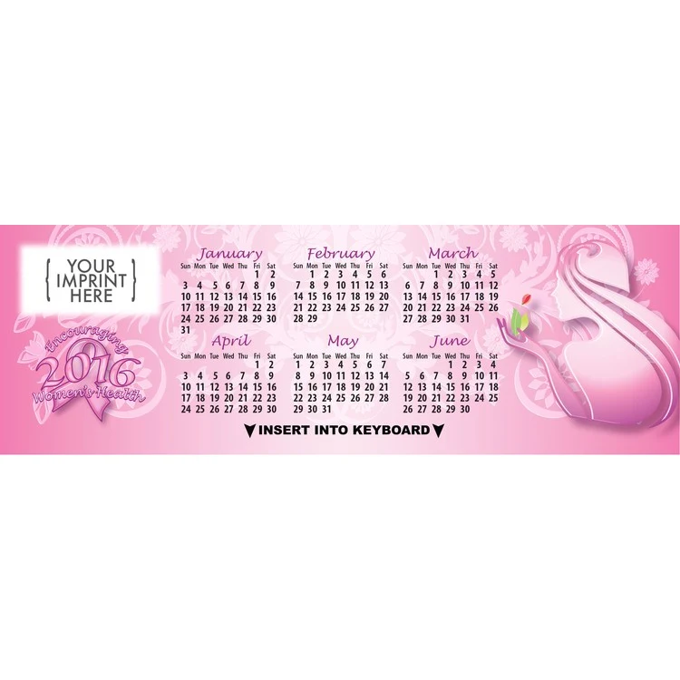 CALENDAR - Women's Health Keyboard Calendar 1