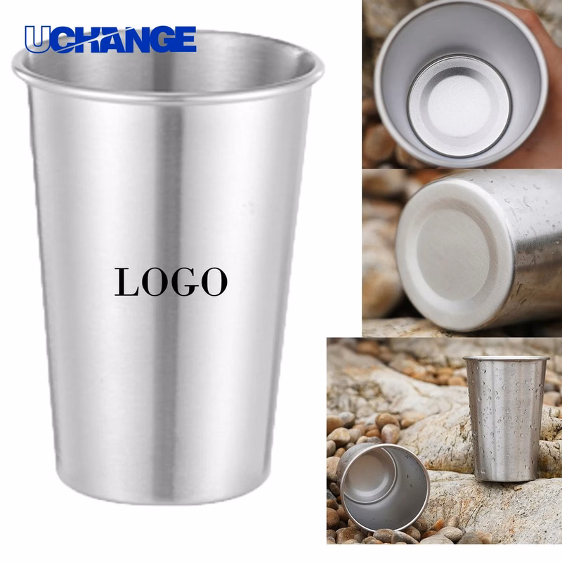 Stainless Steel Drink Cup Container (17oz)