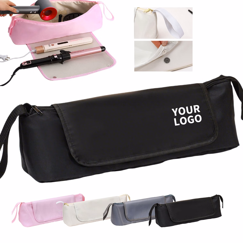 Water Resistant Polyester Styling Tool Carry Bag 18.1" Length X 4.7" Width X 5.9" Height