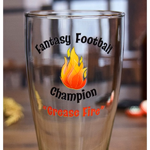 Grand Pilsner Glasses with Print