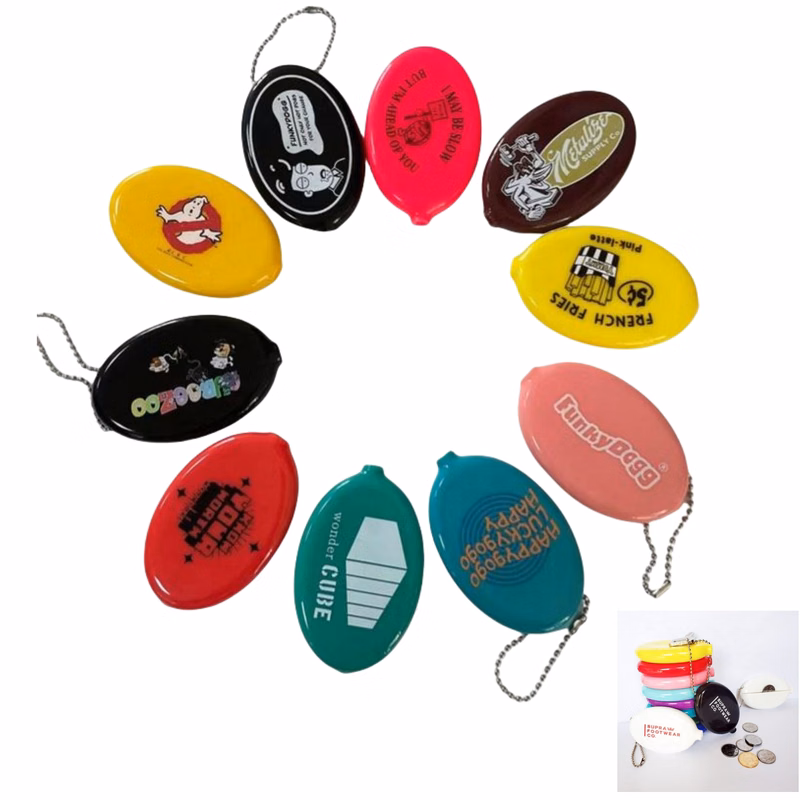 Squeeze Coin Holder W/ Chain