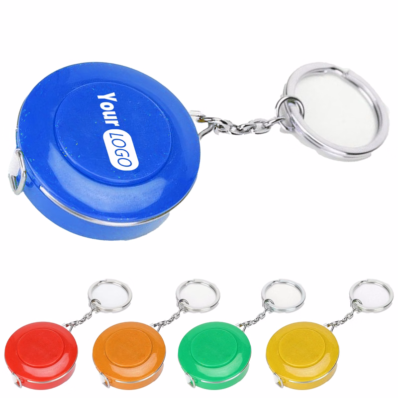 Plastic Portable Custom Mini Measuring Tape For Promotional Use