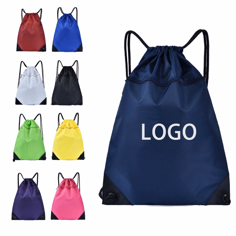 Oxford Cloth Drawstring Backpack