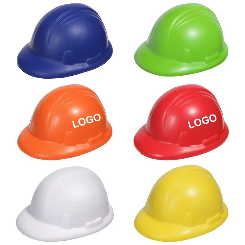 Hard Hat Shape Stress Reliever Ball 1