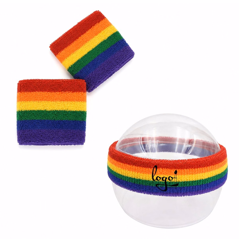 Athletic Headband Wristband Set