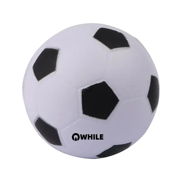 Custom 1.57 inch Soccer Stress Ball — Miniature Sports Anxiety Relief Toy 1