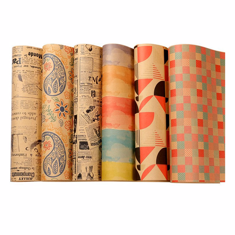 19.7" x 20.6"Brown Wrapping Paper