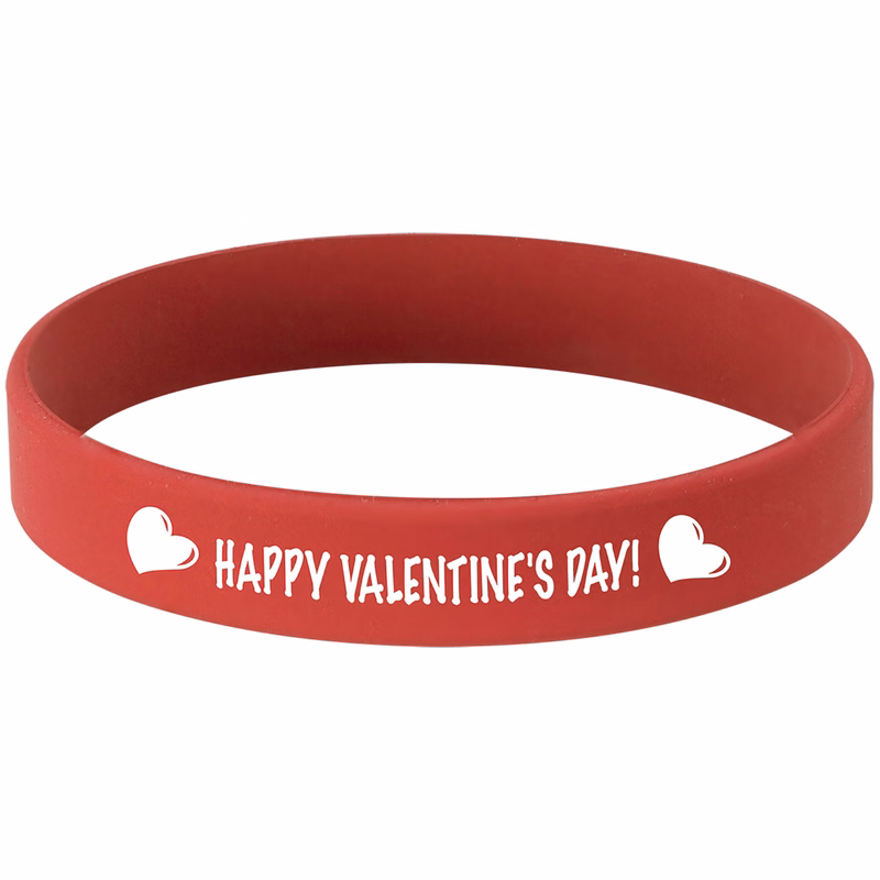 3 3/4" Red/White Bracelet