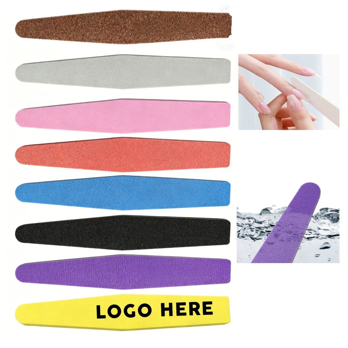 Professional Manicure Sponge Buffer Nail File 1