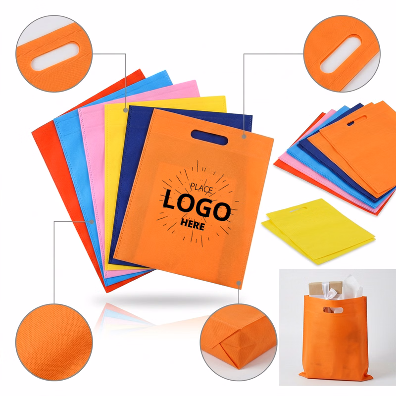 Eco-friendly D Cut Non-woven Carry Bag