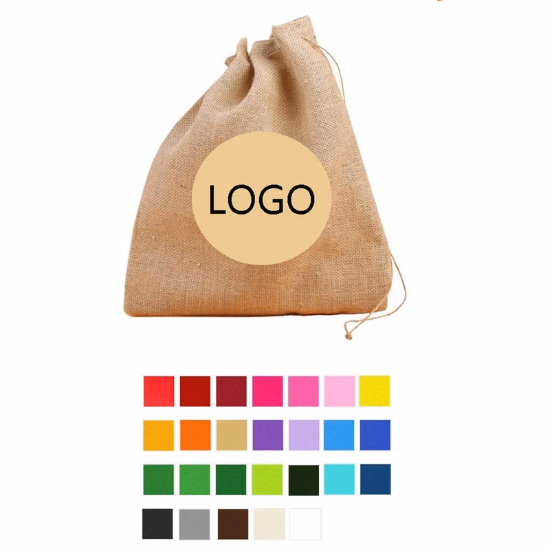 Burlap Bags DrawstringBag Party FavorBags