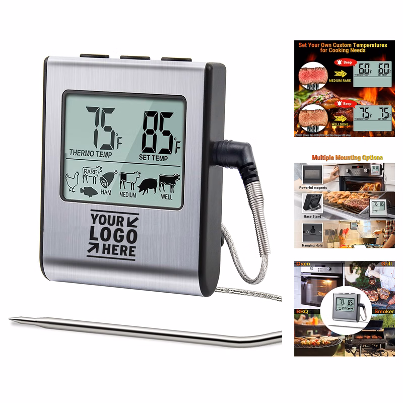 Oven Kitchen BBQ Grill Thermometer