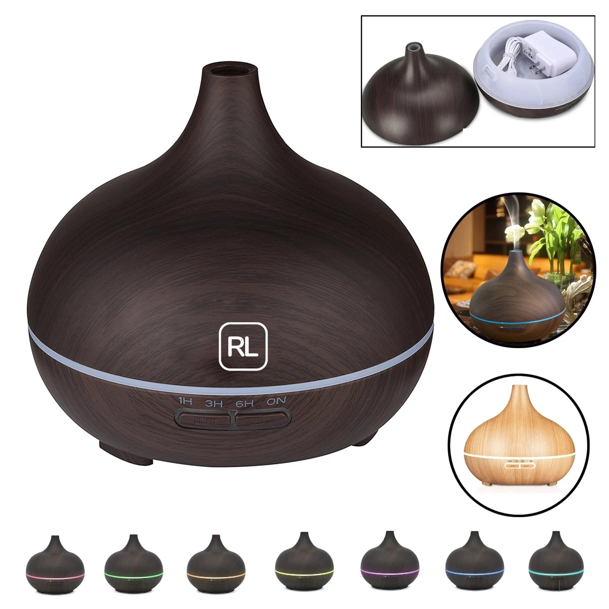 550 Ml Essential Oil Aromatherapy Diffuser 1
