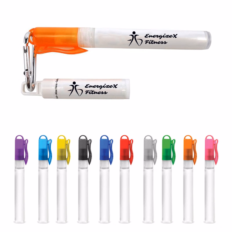 SPF 30 Sunscreen Spray With Carabiner + Clip Balm