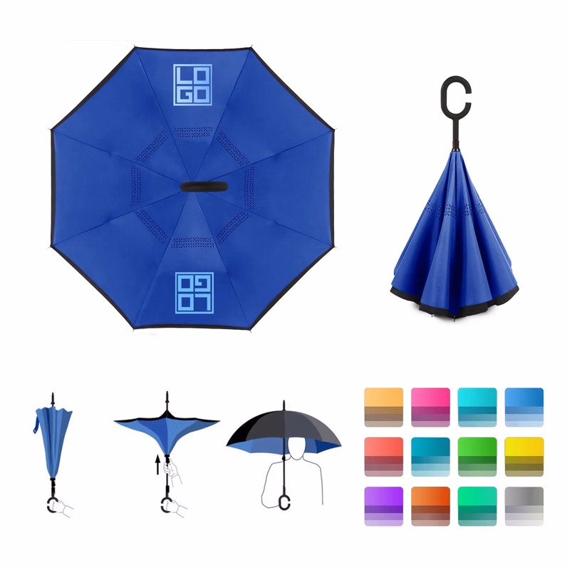 Deluxe Inverted Reverse Umbrella