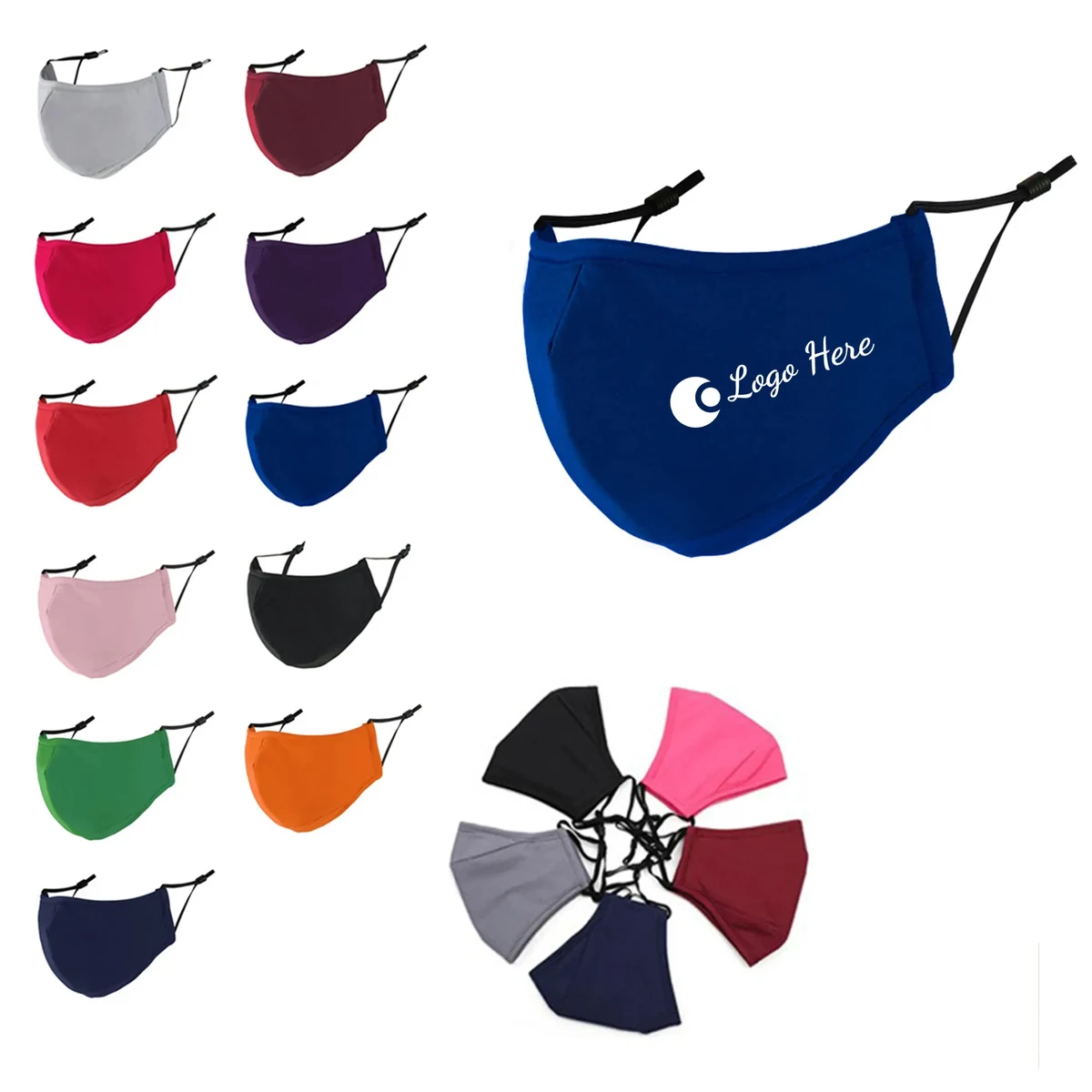 Reusable Face Mask With Adjustable Earloop 1