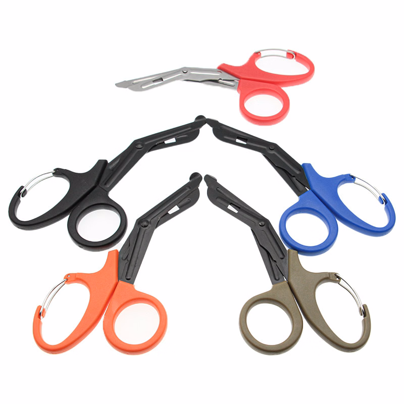 Emergency Medical Scissors With Carabiner