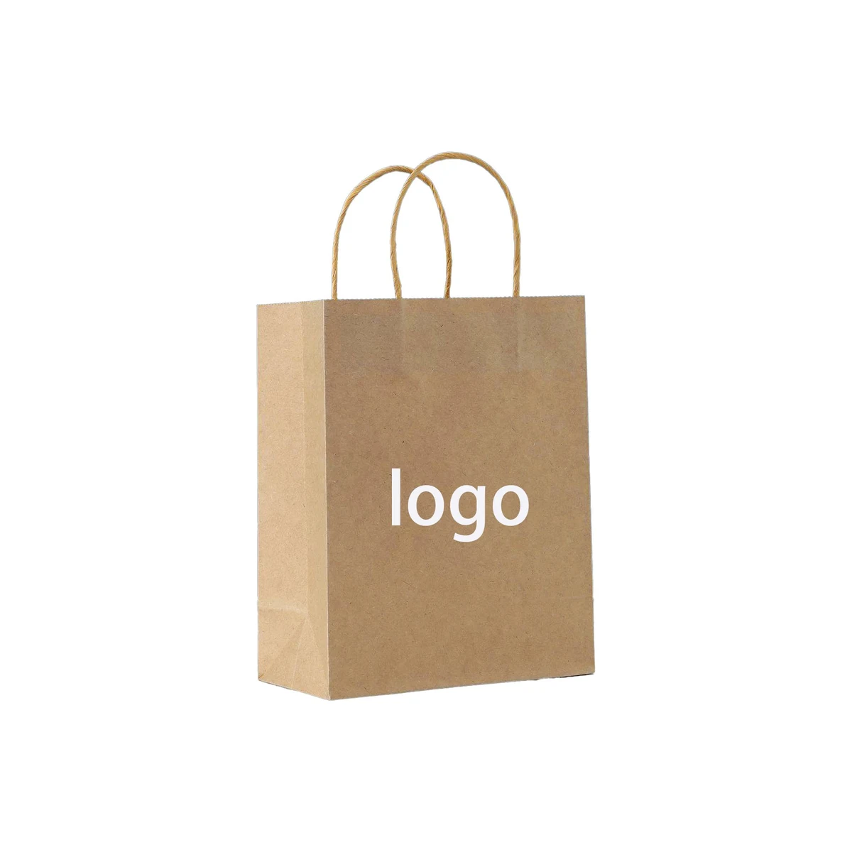 Small Handle Paper Lunch Bags 1