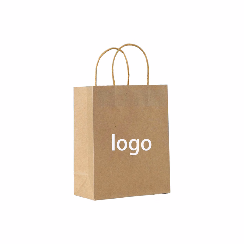 Small Handle Paper Lunch Bags