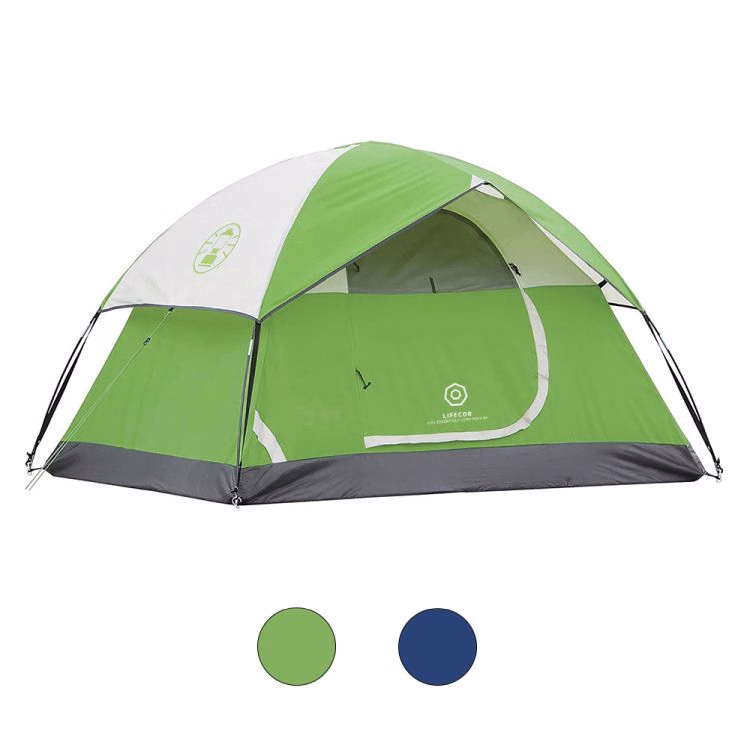 Dome Camping Tent with Snag-Free Poles