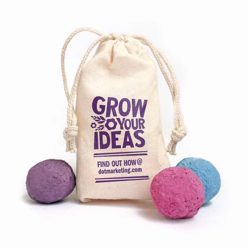 Seed Bombs Muslin Bag 3