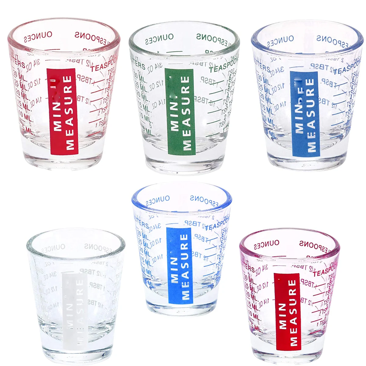 Mini Measure Heavy Slot Glass, custom kitchen gadget with logo imprint 1