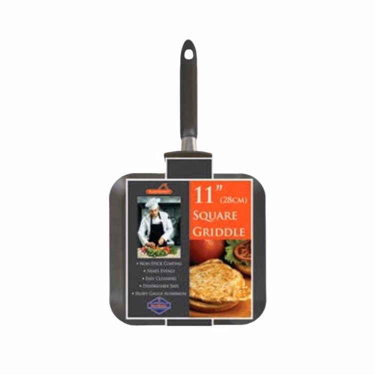 Square Non-Stick Griddle Pans - 11"x11"