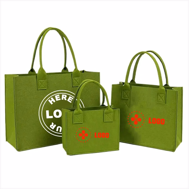 SoftNest Felt Shopper