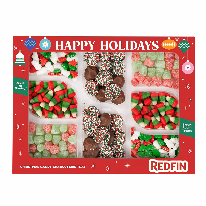 Holiday Treats Charcuterie Tray in Custom Box