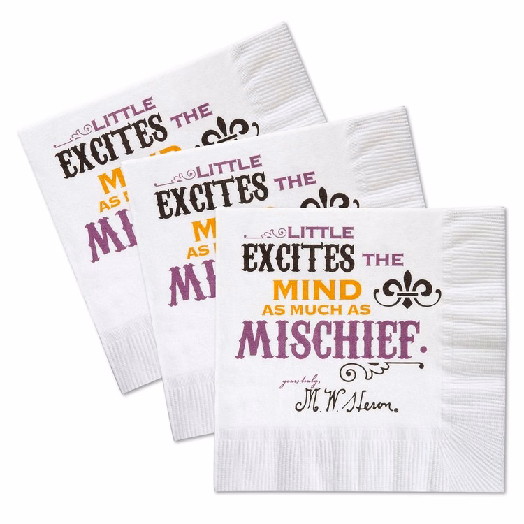 2-Ply, White, Facial-grade Beverage Napkin