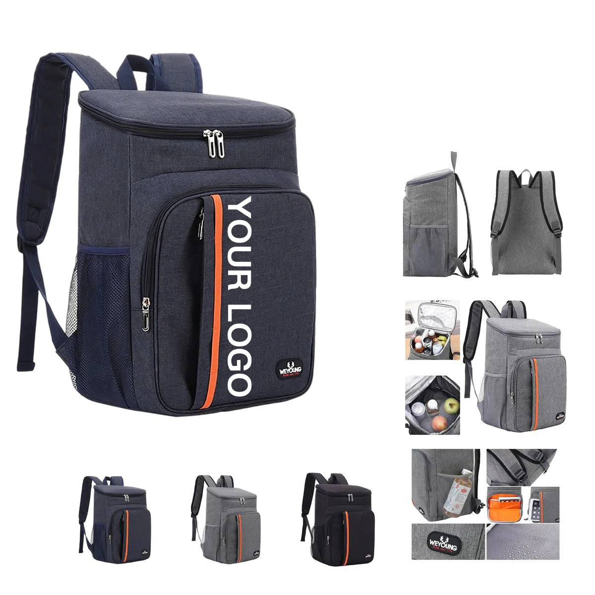 Insulated Oxford Cooler Backpack 1