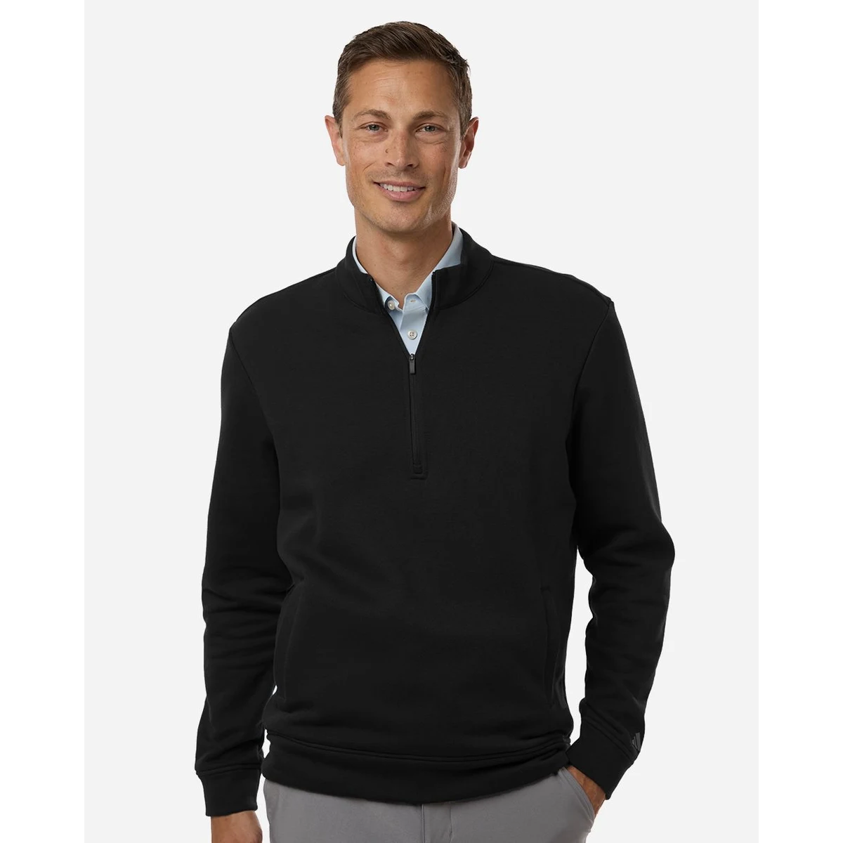 Men's Elevated Fleece Quarter-Zip Pullover - A721 1