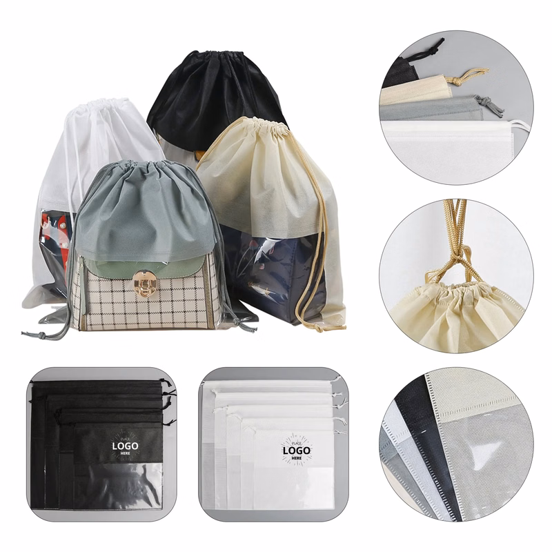 Visible Non Woven Drawstring Bag