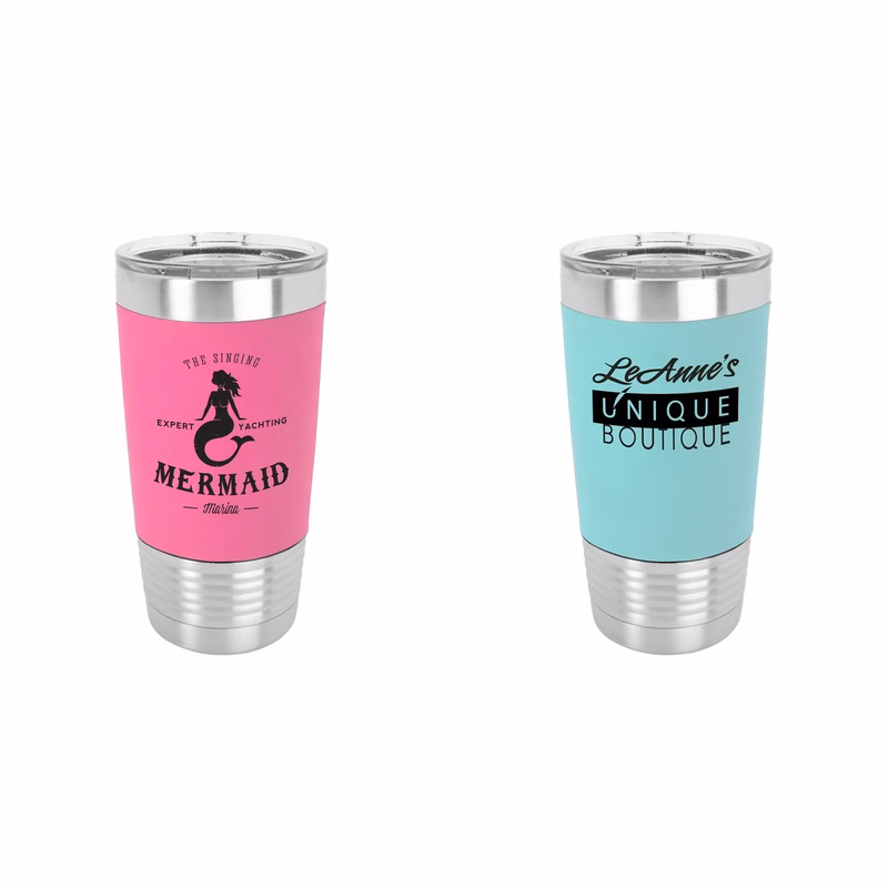Polar Camel 20 oz Silicone Grip Tumbler with Standard Lid