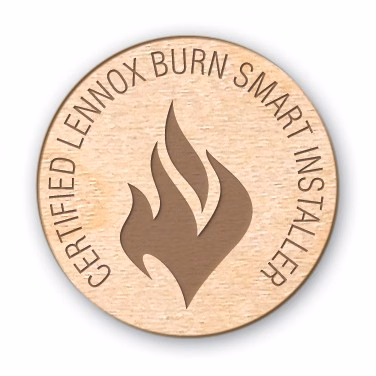 USA Made Round Wood Lapel Pins (1" diameter)