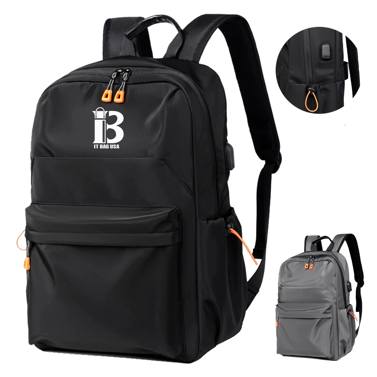 Schoolbag Leisure Unisex Computer Backpack 1