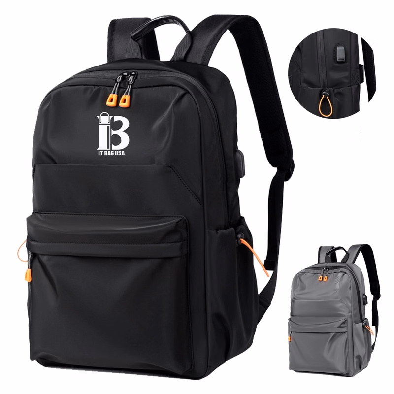 Schoolbag Leisure Unisex Computer Backpack