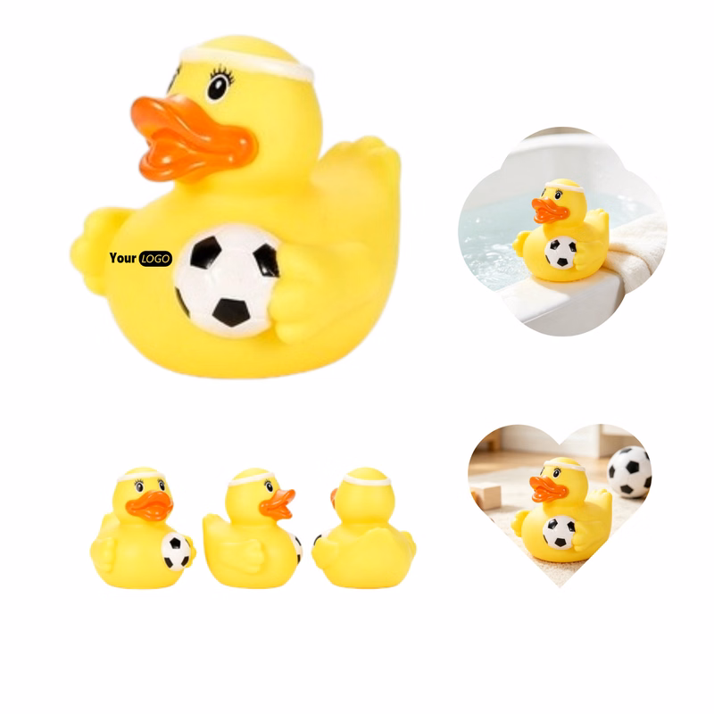 Bathroom Football Duck Bath Toy