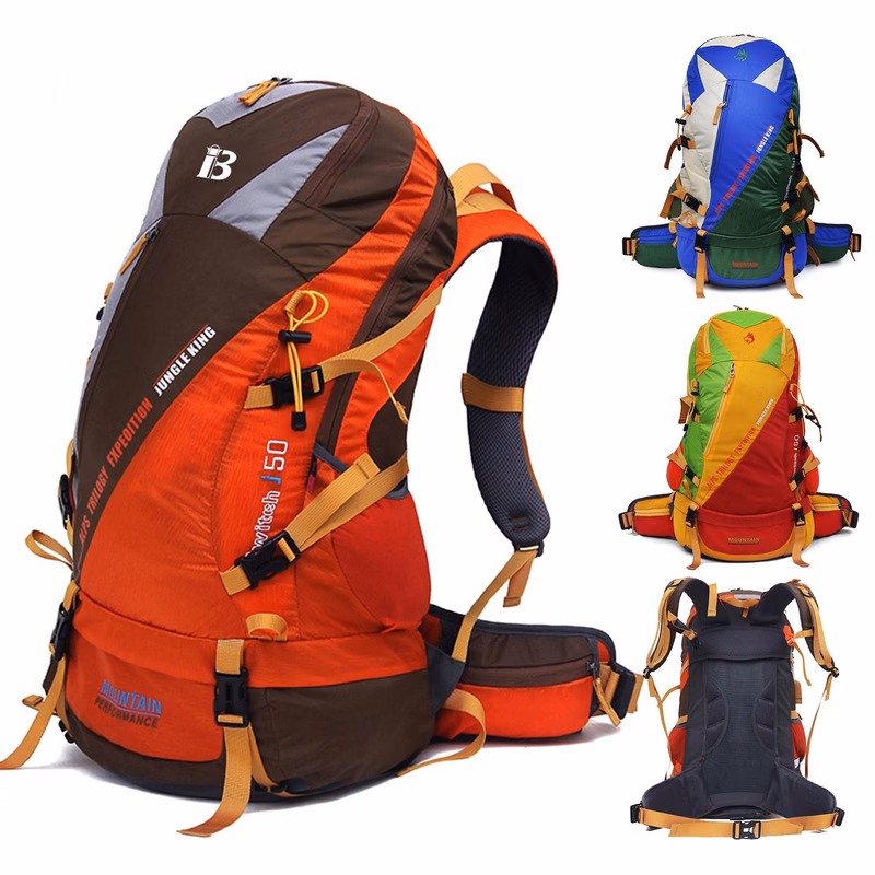 Nylon Large Capacity Hiking Bag Backpack