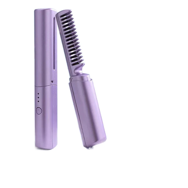 Rechargeable Mini Hair Straightener Comb 1