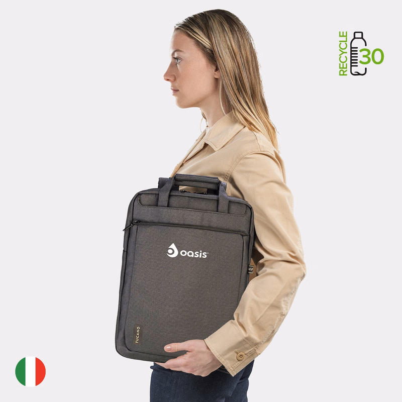 TUCANO® - Italy WORK OUT 4 Recycled Executive Business Slim Backpack