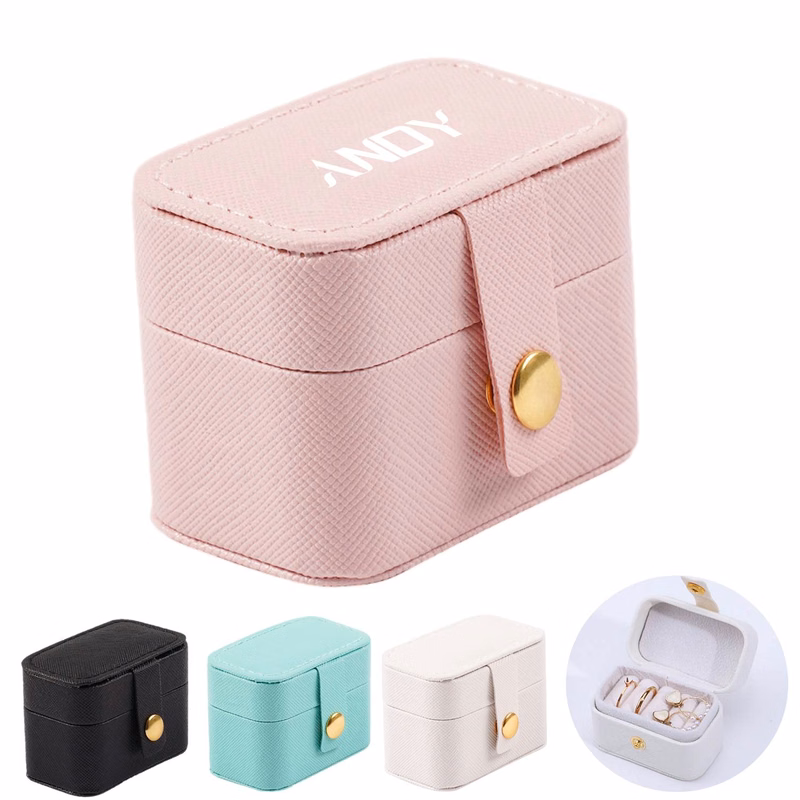 Mini Rectangle Travel Ring Case