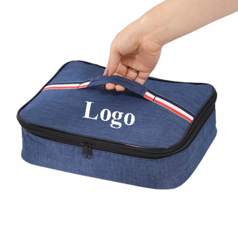 Insulated Lunch Food Cooler Thermal Bag Handbag