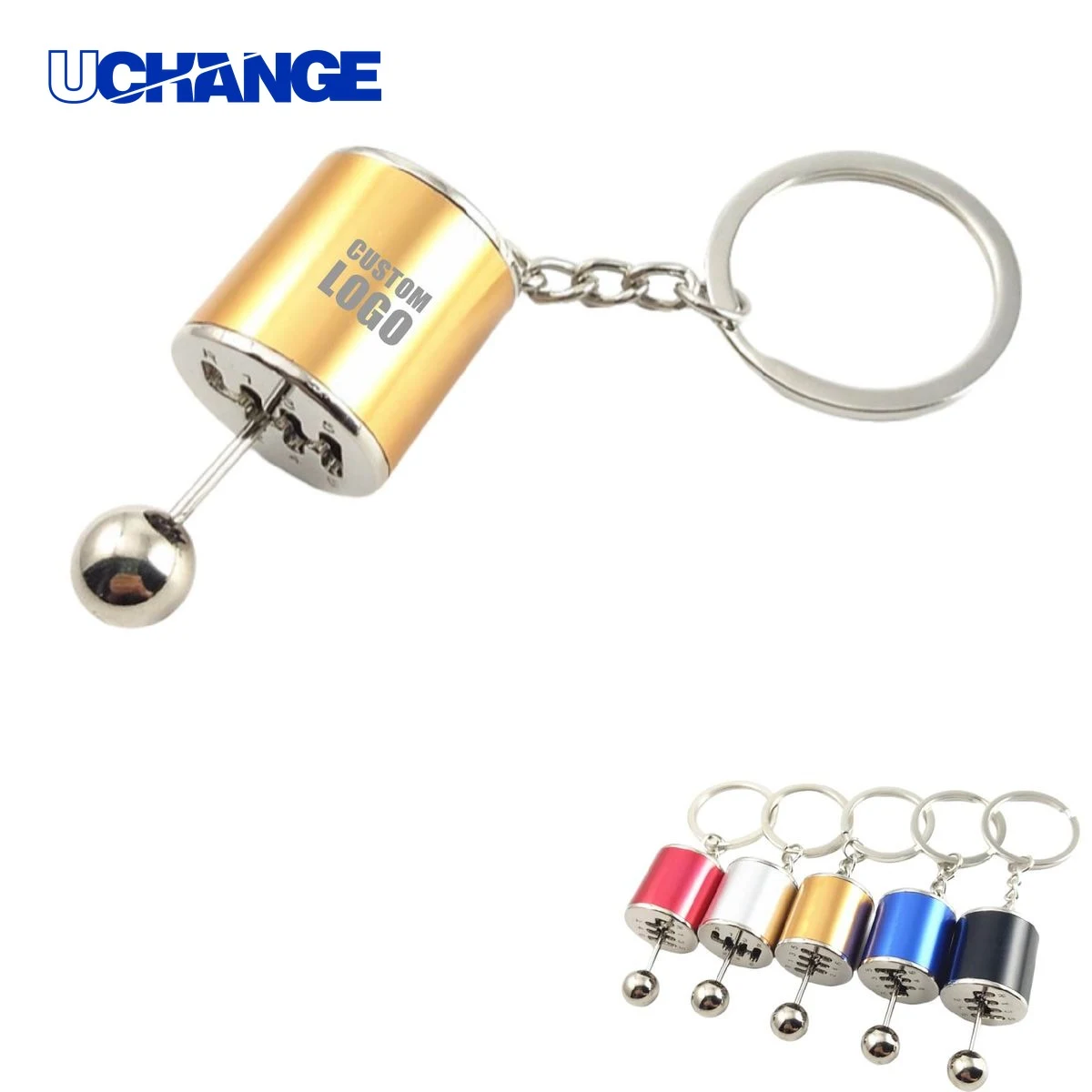 Gear Shift Stress Relief Keychain 1