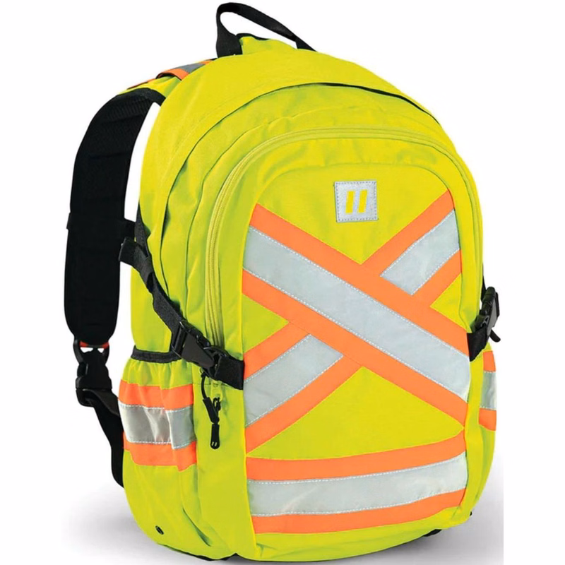 Hi Viz Reflective Piping-X Two Tone Safety Workwear Backpack