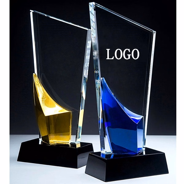 Crystal Glass Trophy Award Souvenir