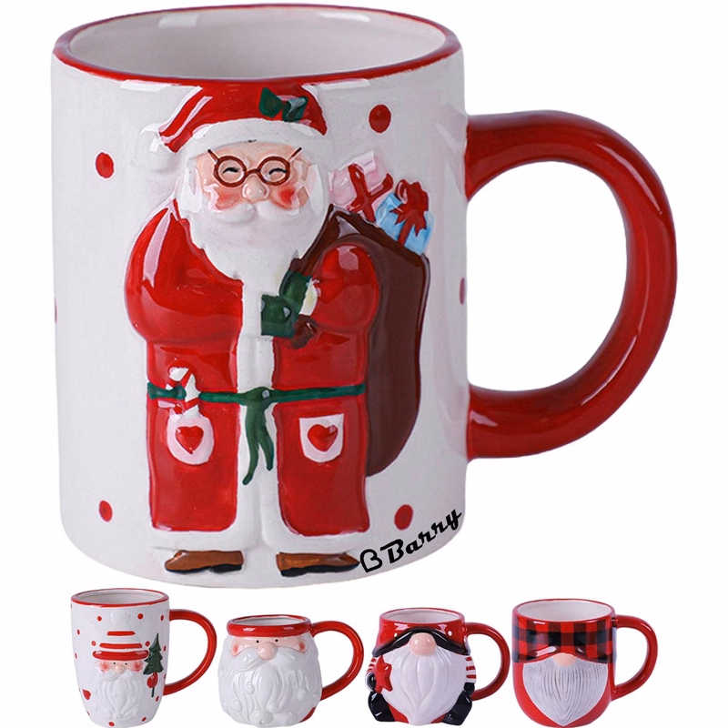 15.5oz Ceramic Christmas Theme Mug