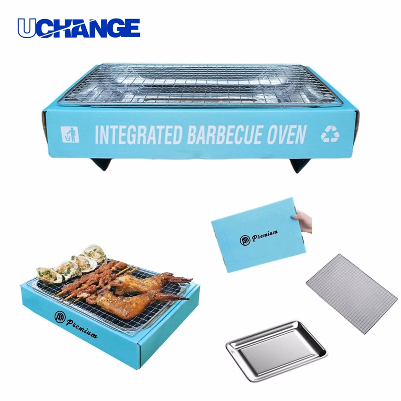 Portable Disposable Barbecue Box Grill for Camping
